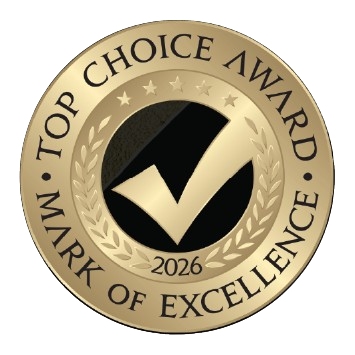 Top Choice Award 2026 - Mark of Excellence